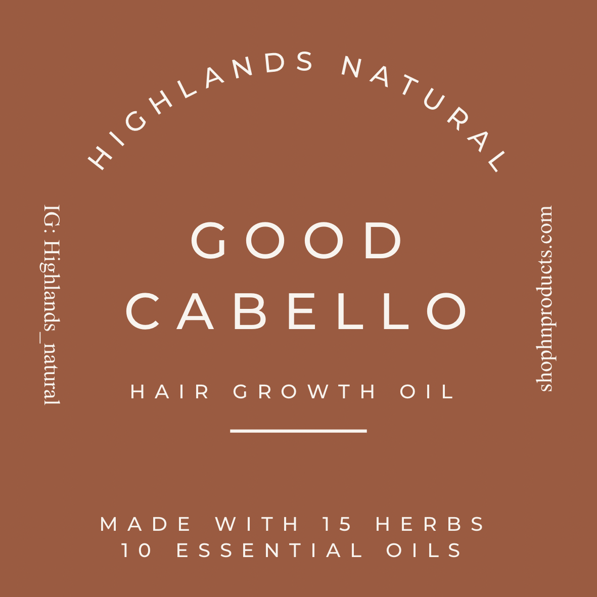Good Cabello + hair growth oil
